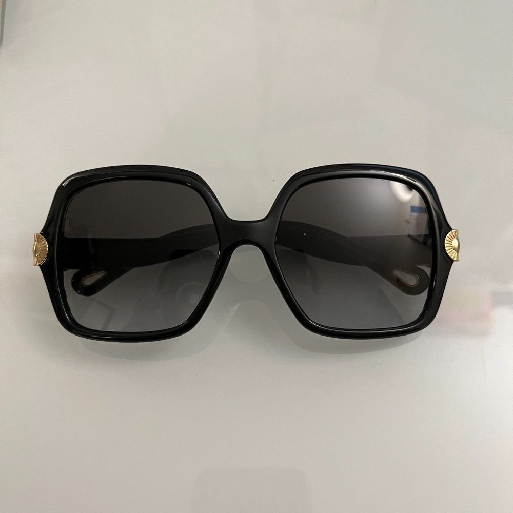 Chloe VERA Sun 56mm  in Dark Grey CE751SA MSRP $420